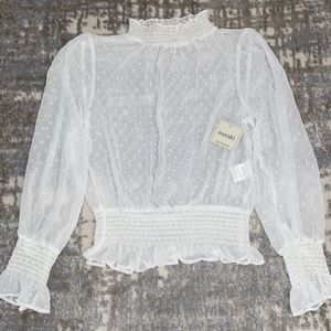 Womens White Blouse